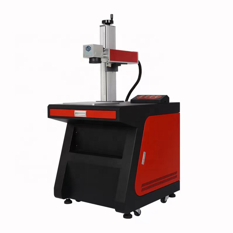 Industrial Laser Engraving Machine For Metal - 200W Hochpräzise industrielle Laser-Metallgraviermaschine 30*120mm für