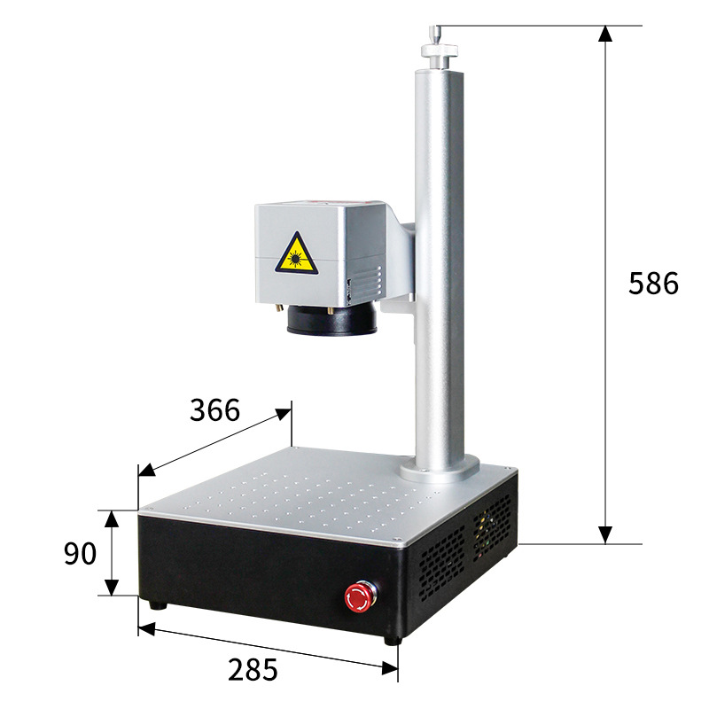 Industrial Laser Engraving Machine For Metal - Faserlaser-Markiermaschine Hochpräziser Tragbarer Gravierer für Metall,