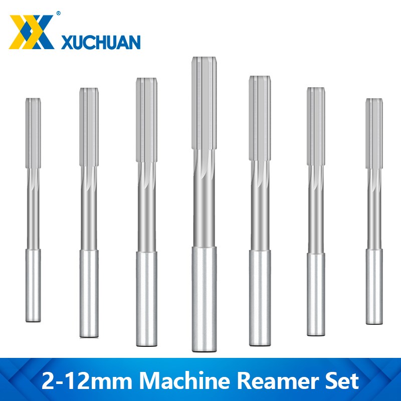 Cnc Router Bit - 2–12 mm Maschinenreibahlen-Set H7 HSS gerader