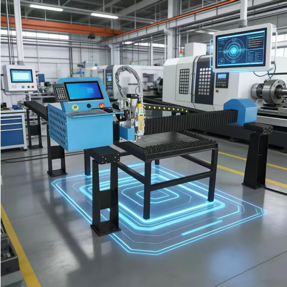 Industrial Laser Cutters - Industrielle tragbare Portal-CNC-Laserschneidmaschine mit Hiwin-Technologie, Hochgeschwindigkeits-Faserlaserschneider