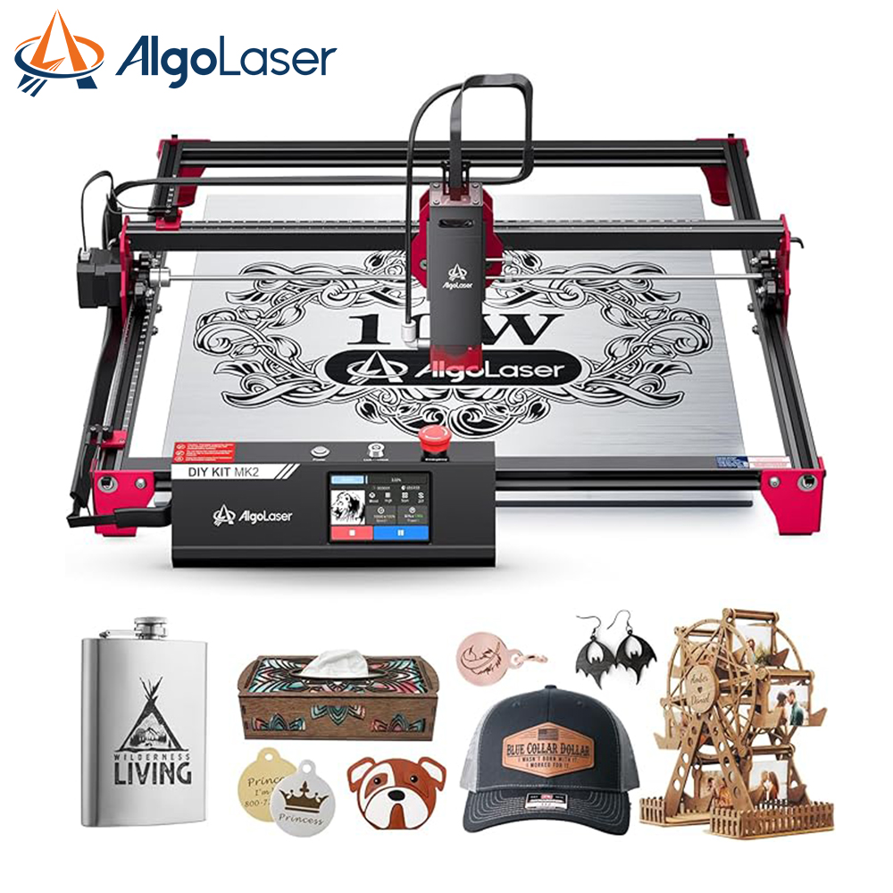 Industrial Laser Engraver For Metal - AlgoLaser Lasergravurmaschine DIY KIT MK2 10