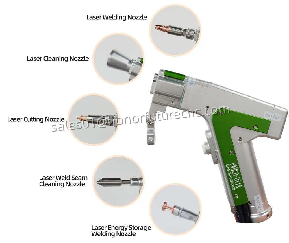 Industrial Laser Cutting Machine Price - 5-in-1-Hand-Laserschweißgerät mit industrieller Batterie Raycus 1500