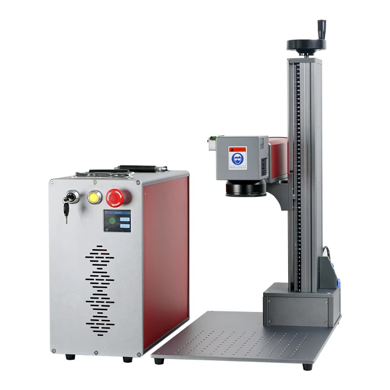 Industrial Laser Engraver For Metal - Mini Split Tragbarer Hochleistungs-Faserlaser-Markierer Industriequalität Metall-Lasergraviergerät