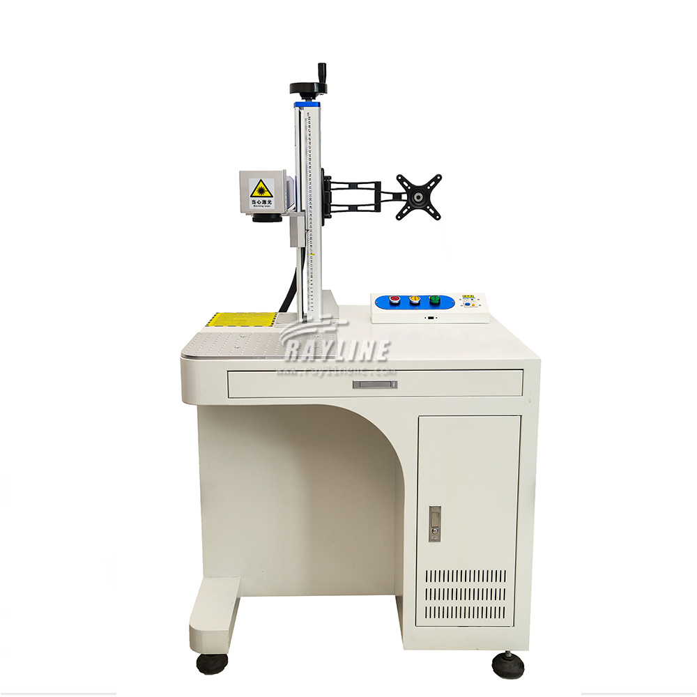 Industrial Laser Engraving Machine For Metal - Schrankartiger Desktop-Lasermarkierer, Tischlasergraviergerät für Metall, Kunststoff,