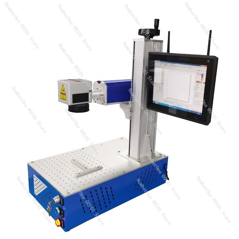 Industrial Laser Engraving Machine For Metal - Desktop-Faserlaser-Markiermaschine, Kleines Tragbares Metall-Gravurwerkzeug, Hochpräziser Lasergraveur