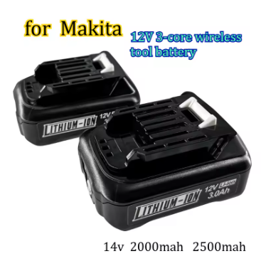 Makita Drill Hp1640 - 3000mAh Ersatzakku für Makita BL1040 12V