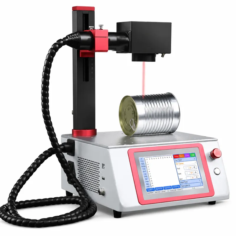 Tragbare Faserlaser-Markiermas – Industrial Laser Engraving Machine For Metal Bewertung und Preis