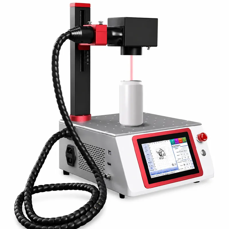 Tragbare Faserlaser-Markiermas – Industrial Laser Engraving Machine For Metal Bewertung und Preis
