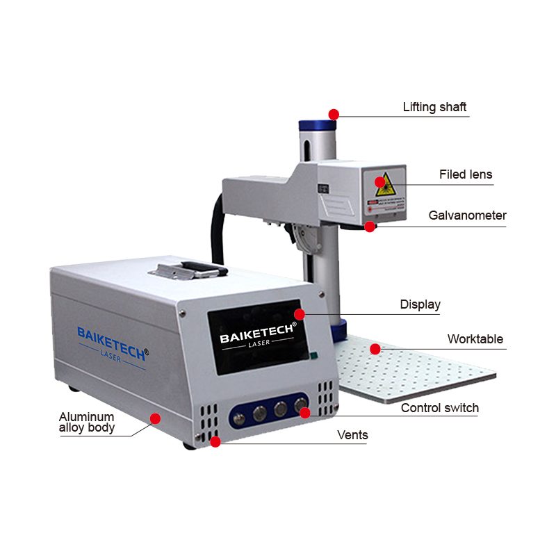 Hochgeschwindigkeits-20W/30W-F – Industrial Laser Engraving Machine For Metal Bewertung und Preis