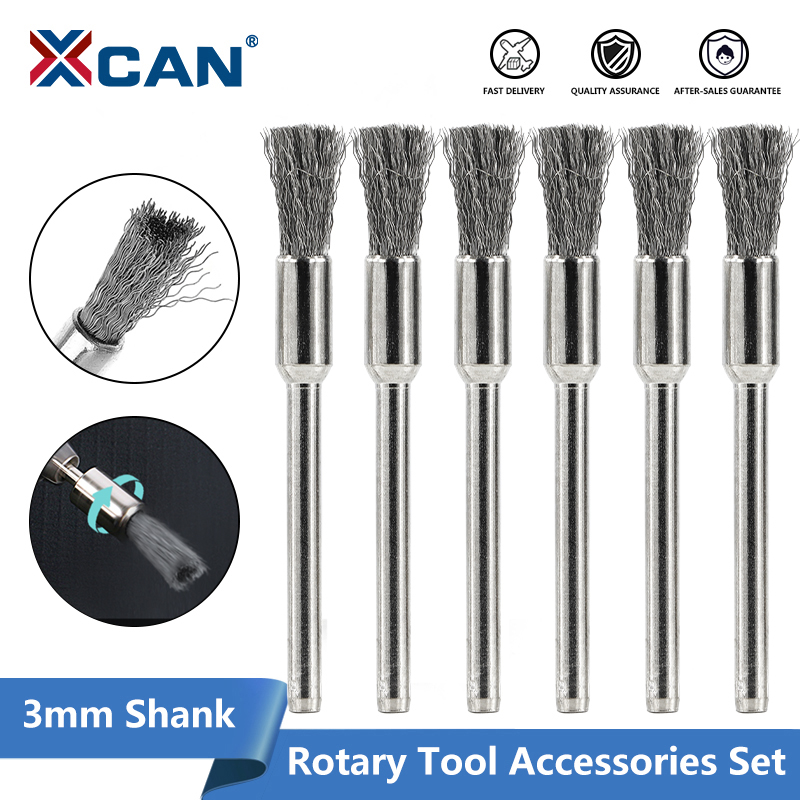 XCAN Stahldraht-Radbürsten-Set – Cnc Router Bit Bewertung und Preis